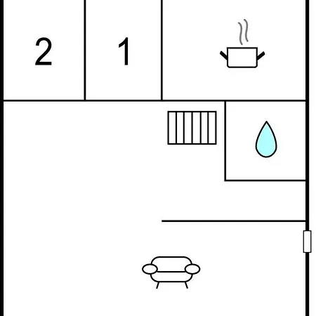 2 Bedroom Beautiful In בית נופש אלבניה